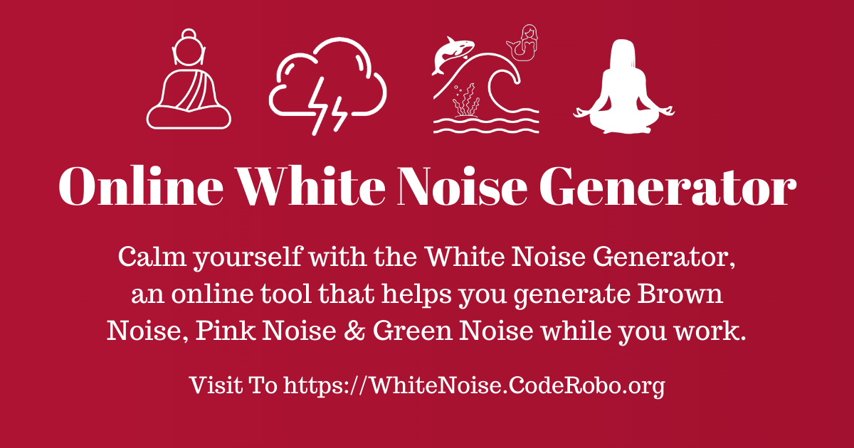 Online White Noise Generator